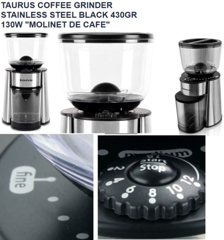 Taurus Electric 430g Coffee Grinder