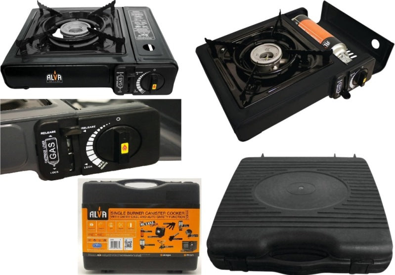 Alva Single Burner Canister Gas Stove