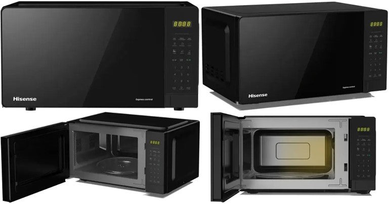Hisense 20 Litre Black Digital Microwave Oven