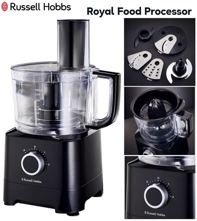 Russell Hobbs Royal Food Processor Black