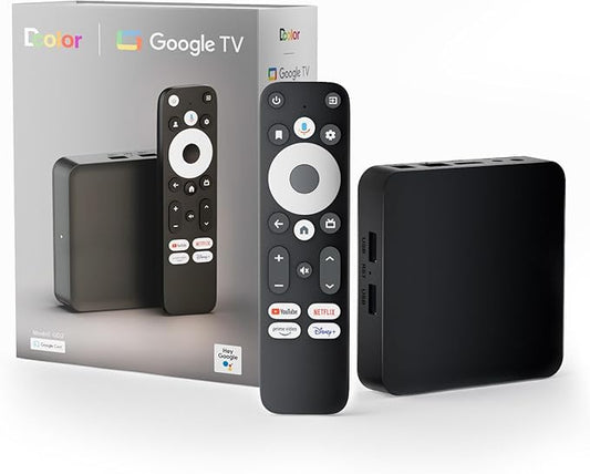 Dcolor TV box: Pre-loaded with apps plus support