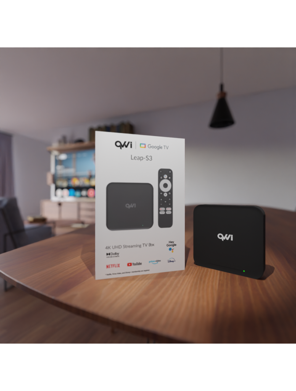 Qvvi TV box: Pre-loaded with apps plus support