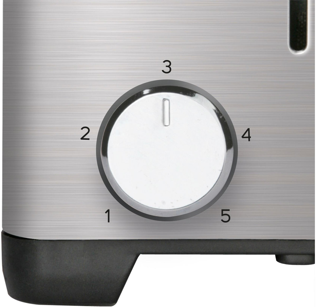 Taurus 850W 2 Slice Brushed Stainless Steel Toaster