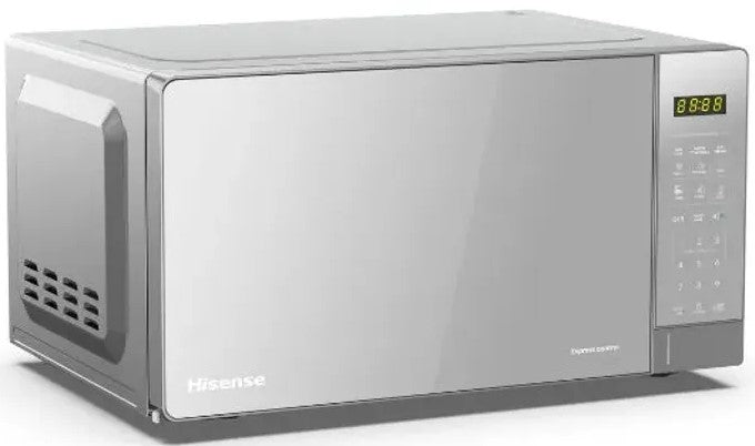 Hisense 20 Litre Silver Digital Microwave Oven