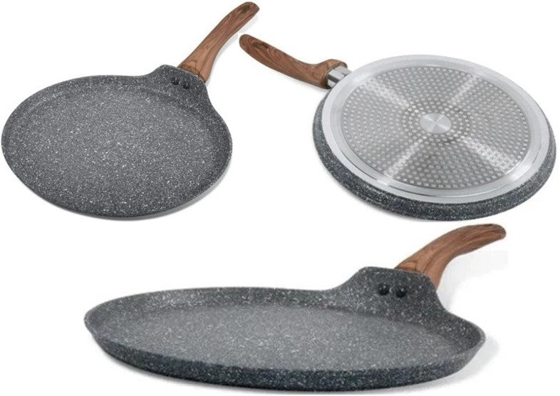 Casey Non Stick Aluminum Induction Pancakes Or Tawa Pan