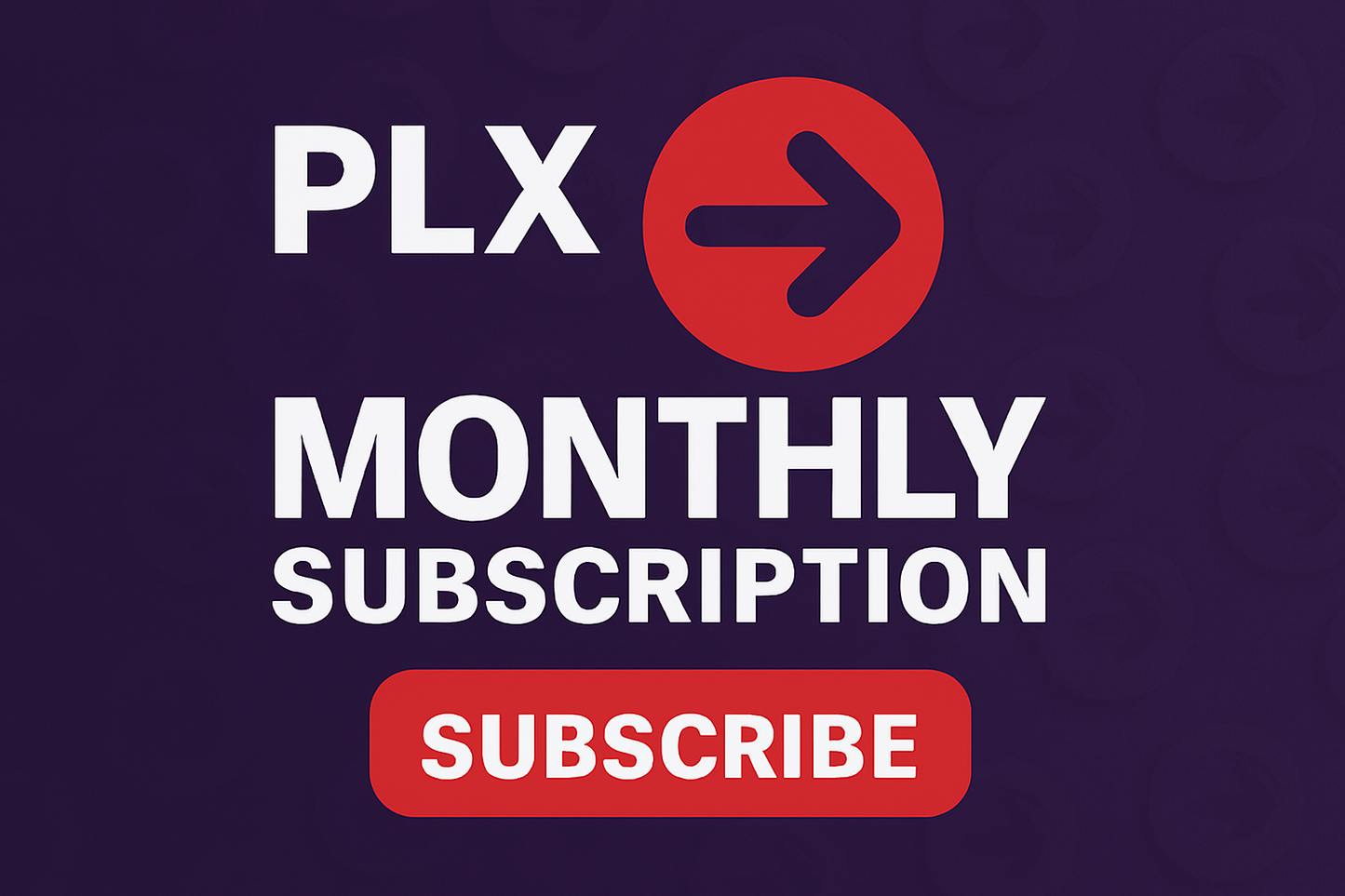 PLX TV Monthly subscription