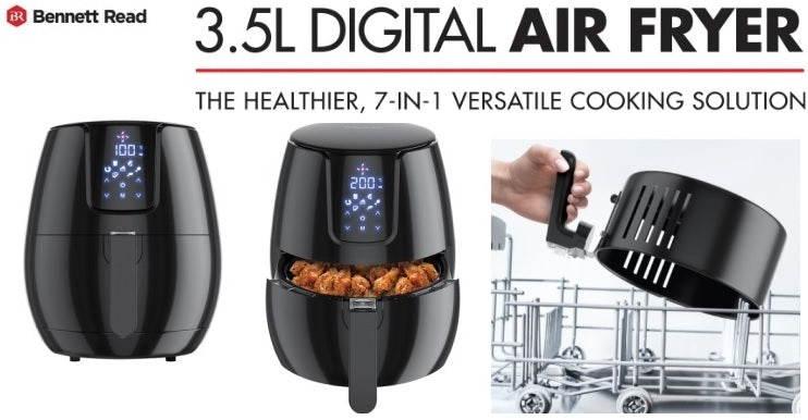 Bennet Read 3.5L Non Stick Digital Airfryer