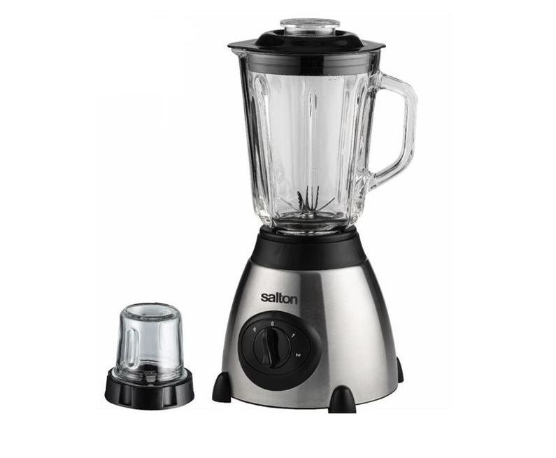 Salton 1.5l Glass Jug Blender With Mill