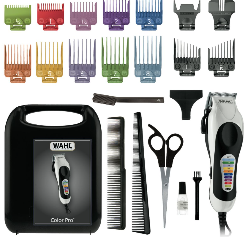 Wahl Colour Pro Plus 23 Piece Hair Clipper Kit