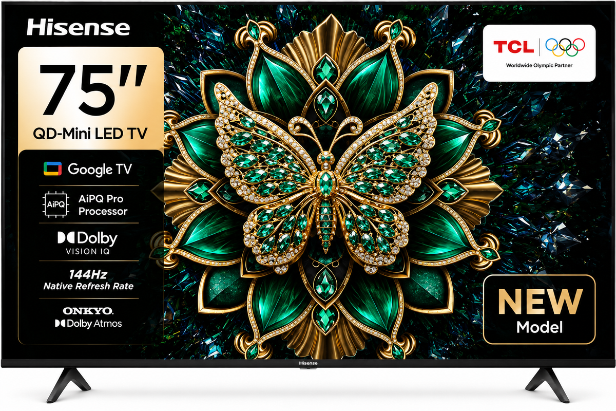 TCL 75 Inch QD Mini LED 4K Google TV
