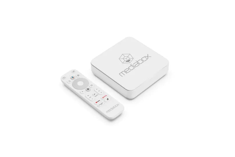 Mediabox Rocket 4K Android TV Box - Pre-loaded with apps plus support